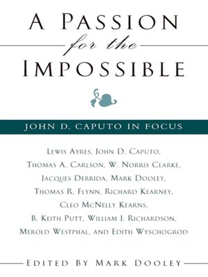 cover image of A Passion for the Impossible